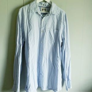 CONVERSE ONE STAR Blue Check Men’s Oxford Shirt XXL